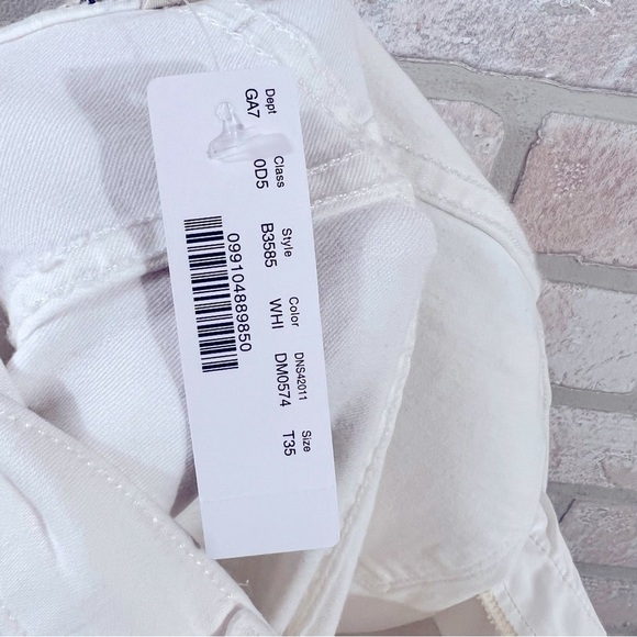 J. Crew NWT High Rise Toothpick Skinny Jeans in White Size 35T - Picture 10 of 11